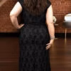 Vestido longo em Renda com Tule