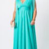 Vestido Festa Tule Gliitter Capa Plus Size