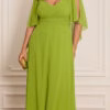 Vestido Festa Madrinhas Decote Princesa Plus Size