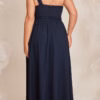 Vestido de Festa Ombro Só com Aplicação Plus Size