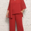 Conjunto Plus Size 3 Peças Crepe