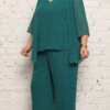 Conjunto Plus Size 3 Peças Crepe