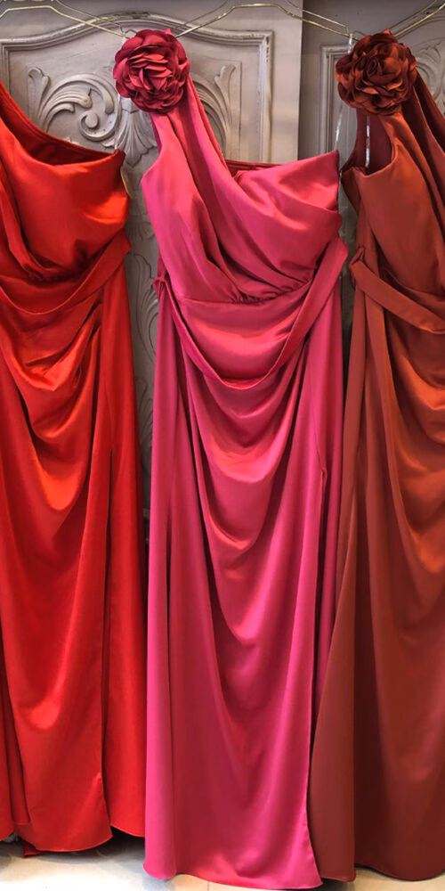 Vestido Festa Flor Ombro Só Plus Size