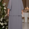 Vestido Festa Cardigã Renda Paetizada Plus Size