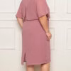 Vestido Festa Plus Size Blusê Midi