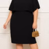 Vestido Festa Plus Size Blusê Midi