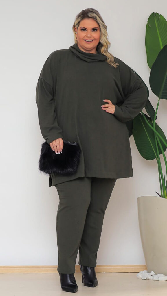 Conjunto Plus Size Lanzinha - Moda Maior
