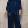 Conjunto Festa 3 peças em Lurex Plus Size