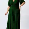 Vestido Festa Mangas Sino Plus Size