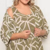 Conjunto Pantalona 3 Peças Plus Size