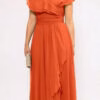 Vestido Festa Tule Babados Plus Size