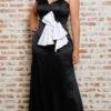 Vestido para Festa ombro Só com Laço Plus Size