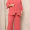 Conjunto 3 peças Bordado Manual Plus Size