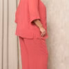 Conjunto 3 peças Bordado Manual Plus Size