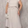 Conjunto Saia Midi Plus Size