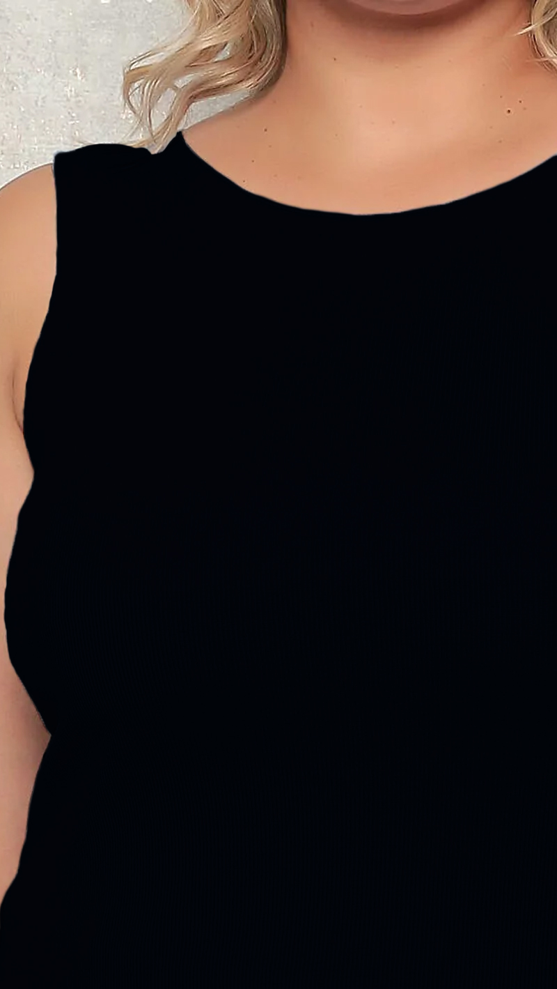 Regata Canelada Plus Size