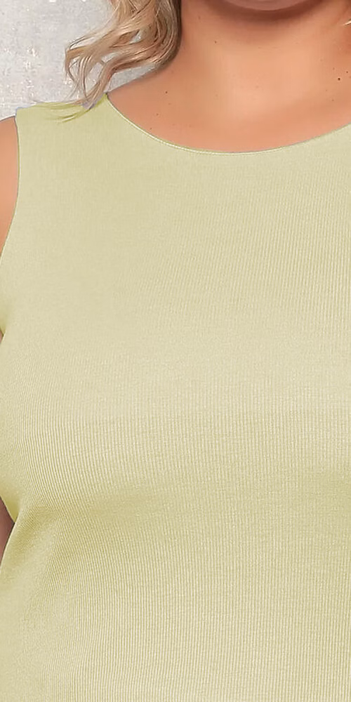 Regata Canelada Plus Size