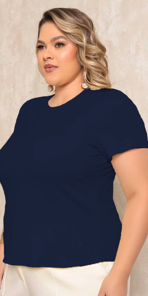 T-Shirt Plus Size Canelada