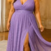 Vestido Festa Regata Transpassada Gliterado Plus Size