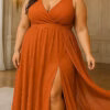 Vestido Festa Regata Transpassada Gliterado Plus Size