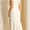 Vestido Midi Elastano Babado Plus Size