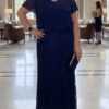 Vestido Festa Blusê Saia Renda Plus Size