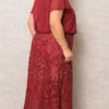 Vestido Festa Blusê Saia Renda Plus Size