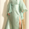 Vestido Plus Size Festa Zibeline Capa Removível