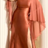 Vestido Plus Size Festa Zibeline Capa Removível