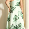 Vestido Festa Zibeline Floral Plus Size