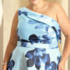 Vestido Festa Zibeline Floral Plus Size