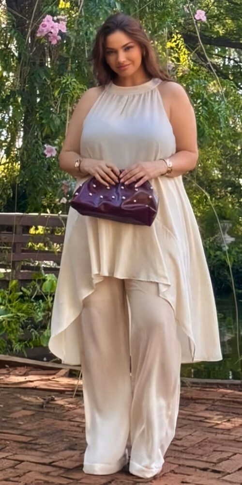 Conjunto Blusa Mullet Plus SIze