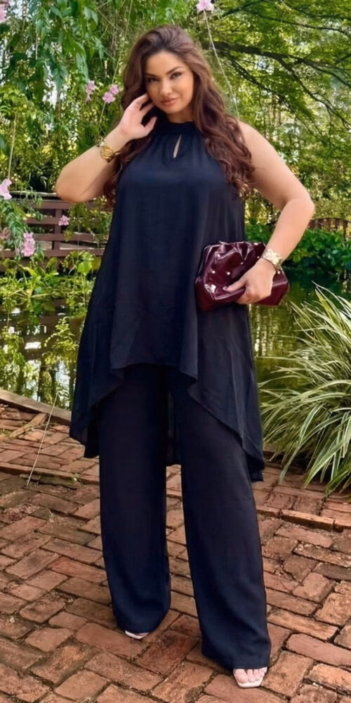 Conjunto Blusa Mullet Plus SIze