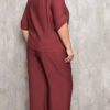 Conjunto Com Túnica Bordada Plus Size