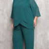 Conjunto Túnica com Flor Plus Size