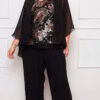 Trijunto com Regata Paetês Plus Size