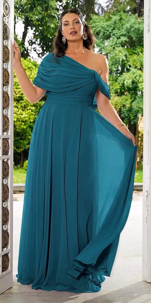 Vestido Plus Size Festa Capa 3 em 1