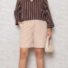 Blusa Listrada Plus Size