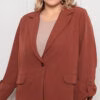 Terno Alfaiataria com Elastano 1 Botão Plus Size