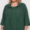 Twin-set Camisa Bordada Plus Size