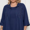 Twin-set Camisa Bordada Plus Size