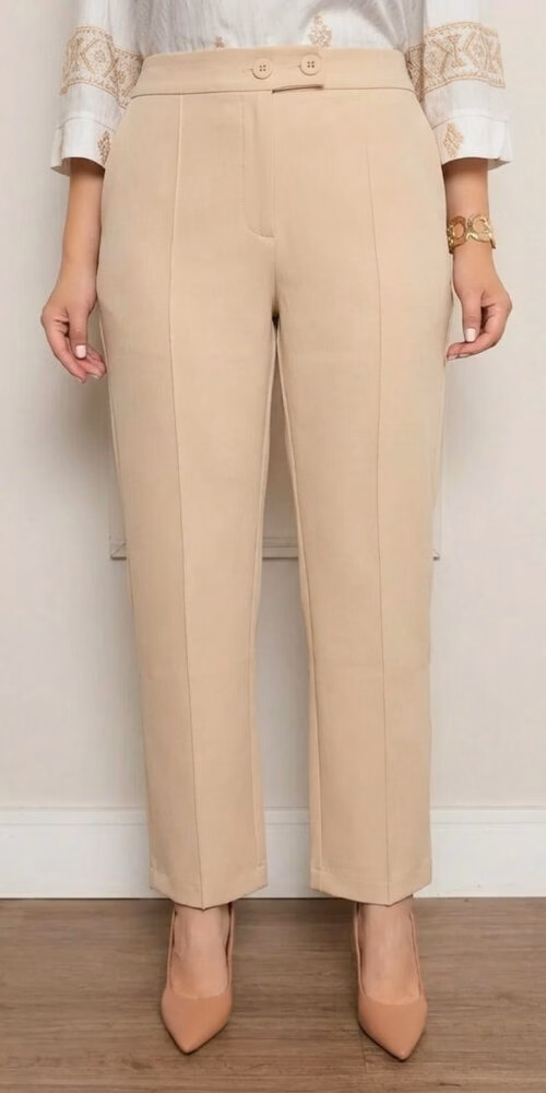 Calça Social com Elastano Plus Size