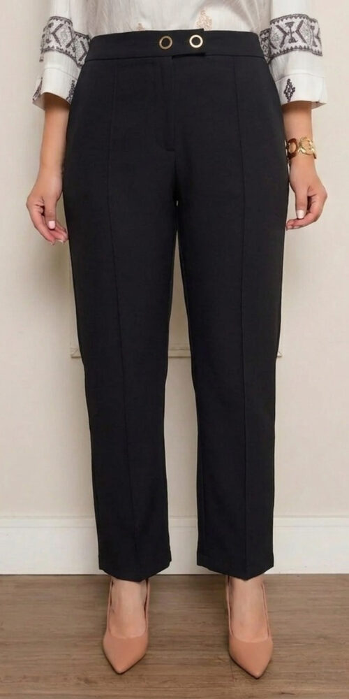Calça Social com Elastano Plus Size
