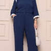 Conjunto Crepe Duna Manga 7/8 Plus SIze