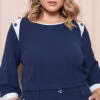 Conjunto Crepe Duna Manga 7/8 Plus SIze