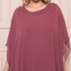 Conjunto Festa Plus Size Blusa Capa Bordada a Mão