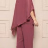 Conjunto Festa Plus Size Blusa Capa Bordada a Mão