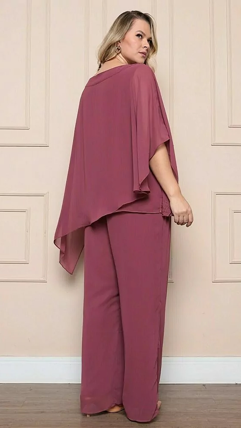 Conjunto Festa Plus Size Blusa Capa Bordada a Mão