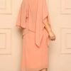 Vestido Midi Festa Plus Size Capa Pontas Bordado Manual